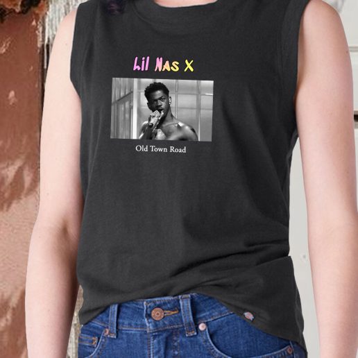 Aesthetic Tank Top Lil Nas X Old Town Road 1