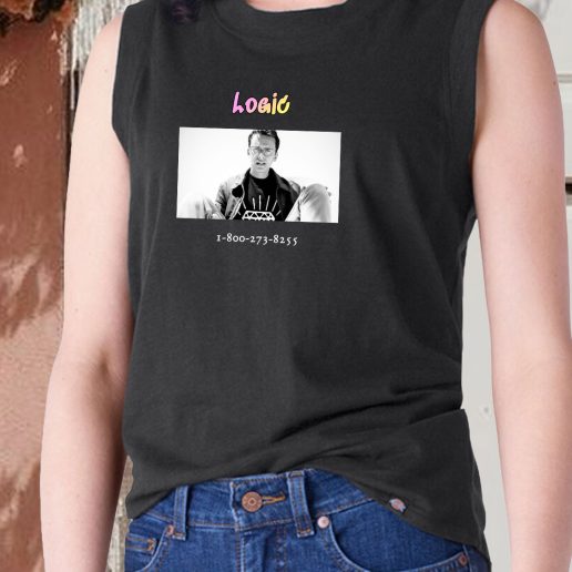 Aesthetic Tank Top Logic 1 800 273 8255 1