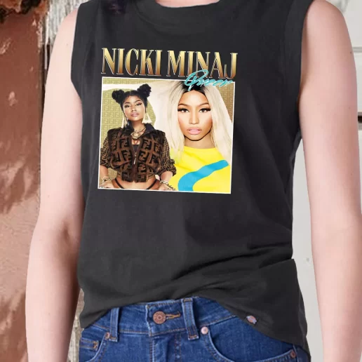 Aesthetic Tank Top Nicki Minaj American Singer Baby Onesie