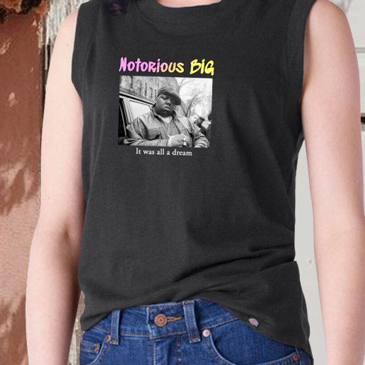 Aesthetic Tank Top Notorious Big It Was All A Dream 1