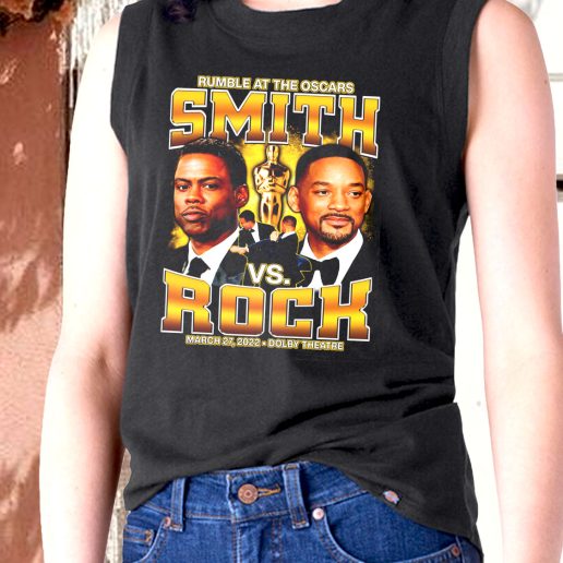 Aesthetic Tank Top Rumble At The Oscars Smith Vs Rock 1