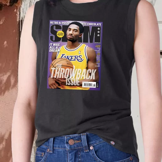 Aesthetic Tank Top Slam Magazine Kobe Black Mamba