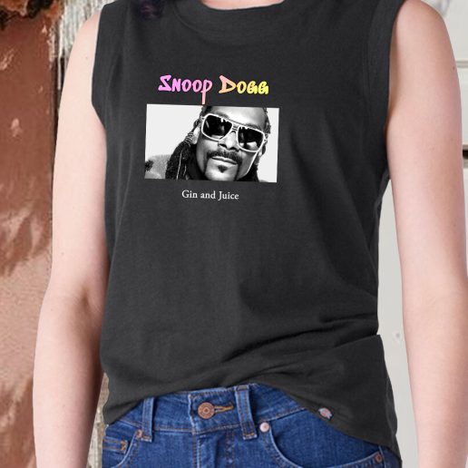 Aesthetic Tank Top Snoop Dogg Gin And Juice 1