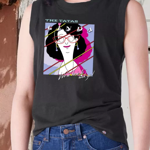 Aesthetic Tank Top The Tatas Linda Belcher Bobs Burgers