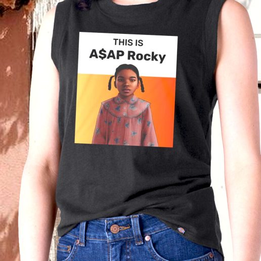 Aesthetic Tank Top This Is Asap Rocky Polar Express Girl Sarcastic 1