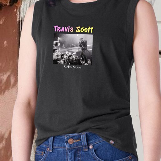 Aesthetic Tank Top Travis Scott Sicko Mode 1