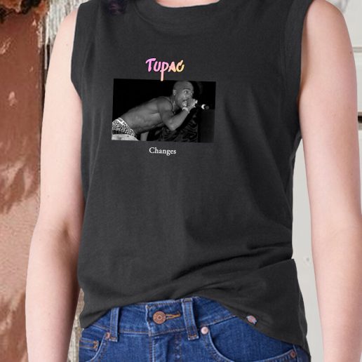 Aesthetic Tank Top Tupac Changes 1