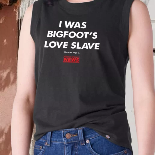 Aesthetic Tank Top Weekly World News Bigfoot Sweatshirt