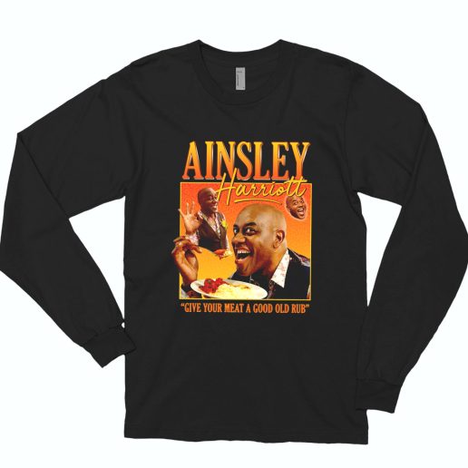 Ainsley Harriott Funny Long Sleeve T Shirt 1