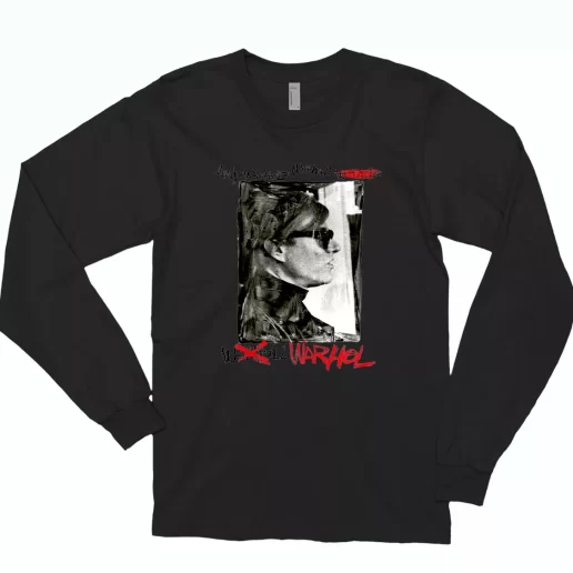 Andy Warholen Warhall Warhol Classic Long Sleeve T Shirt