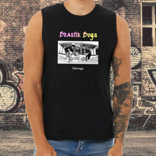 Athletic Tank Top Beastie Boys Sabotage 1