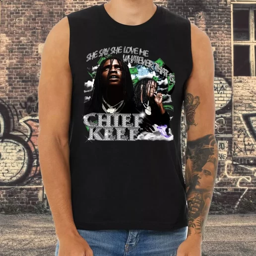 Athletic Tank Top Chief Keef Whatever That Is 90s Retro