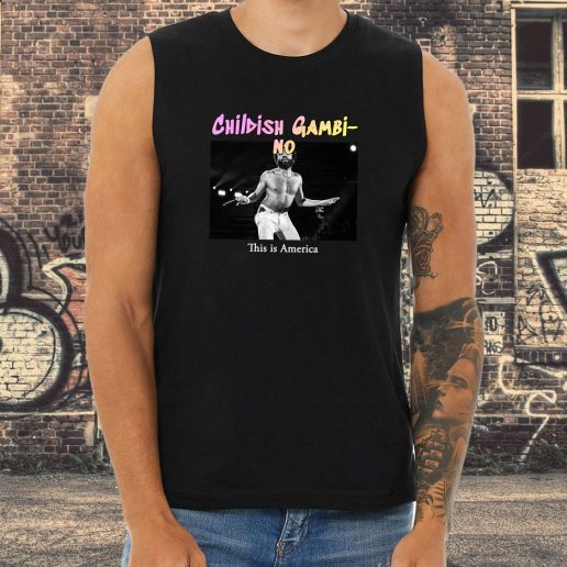 Athletic Tank Top Childish Gambino This Is America 1