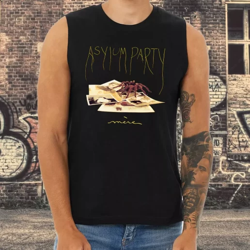 Athletic Tank Top Darkwave Asylum Party Mere Post Punk Sweatshirt