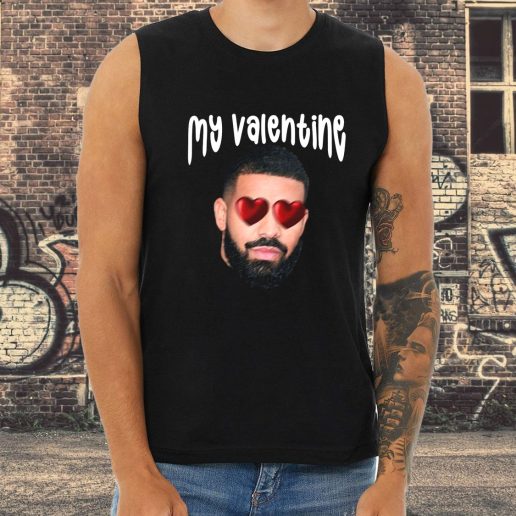 Athletic Tank Top Drake My Boyfriend In Valentine 1