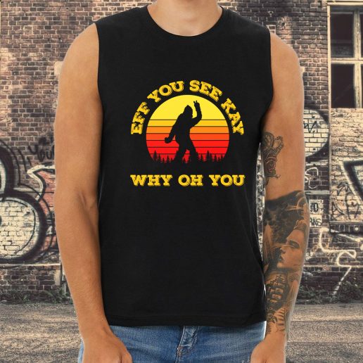 Athletic Tank Top Eff You See Kay Why Oh You Bigfoot Funny Sarcasm 1