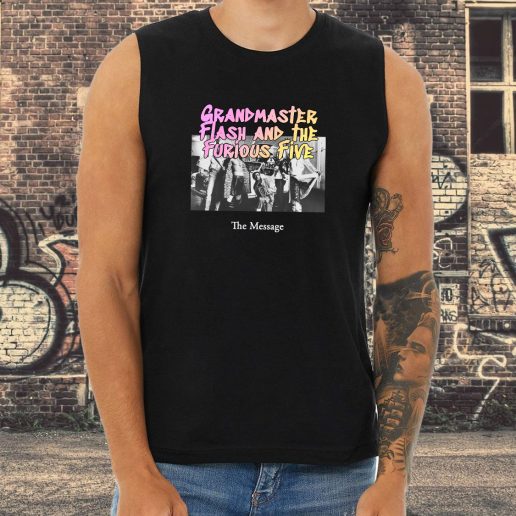 Athletic Tank Top Grandmaster Flash And The Furious Five The Message 1