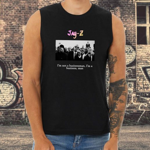 Athletic Tank Top Jay Z Im Not A Businessman Im A Business Man 1