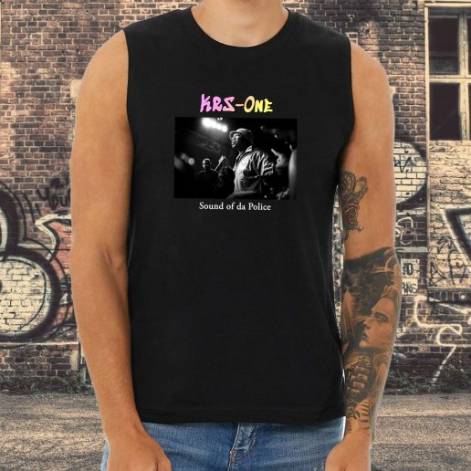 Athletic Tank Top Krs One Sound Of Da Police 1