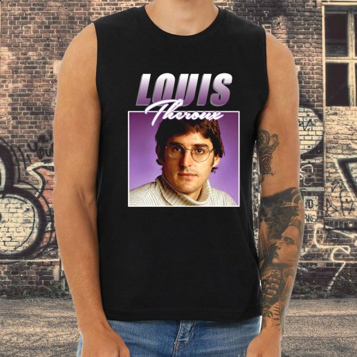 Athletic Tank Top Louis Theroux Vintage Funny Movie 1