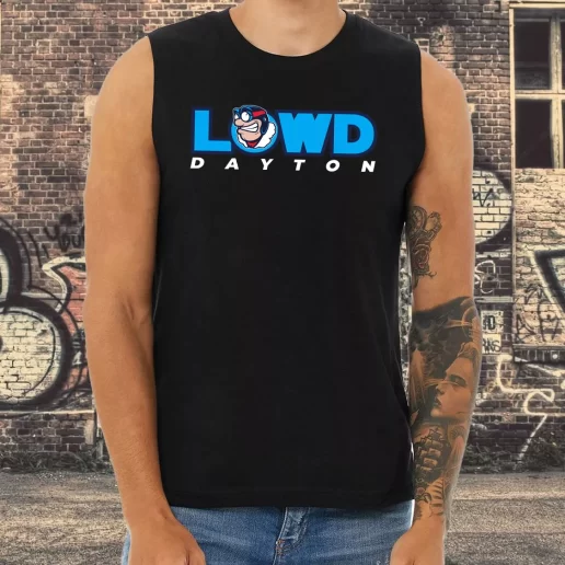 Athletic Tank Top Lowd Dayton Flyers Basketbal Unisex On Sale