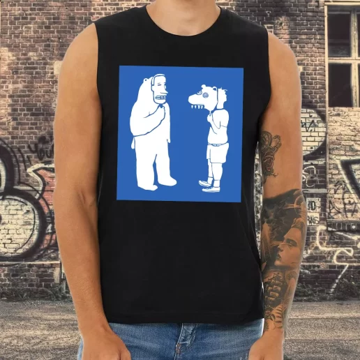 Athletic Tank Top Mac Miller Boy And Bear Faces