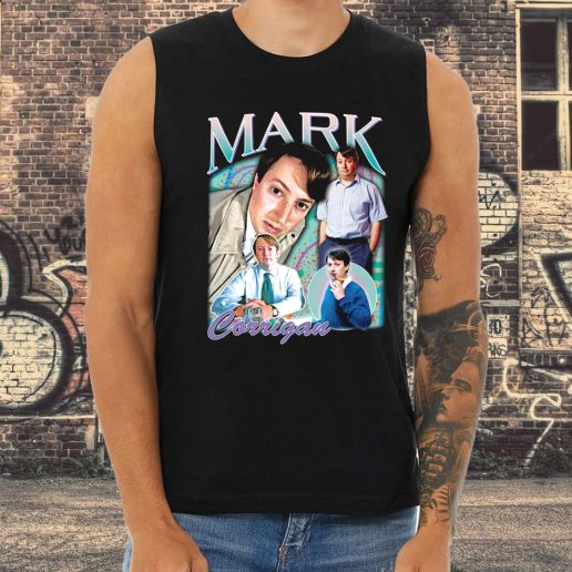 Athletic Tank Top Mark Corrigan Viontage British Movie 1