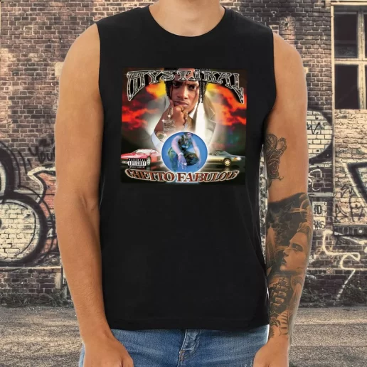 Athletic Tank Top Mystikal Ghetto Fabolous Rap