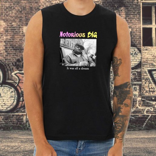 Athletic Tank Top Notorious Big It Was All A Dream 1