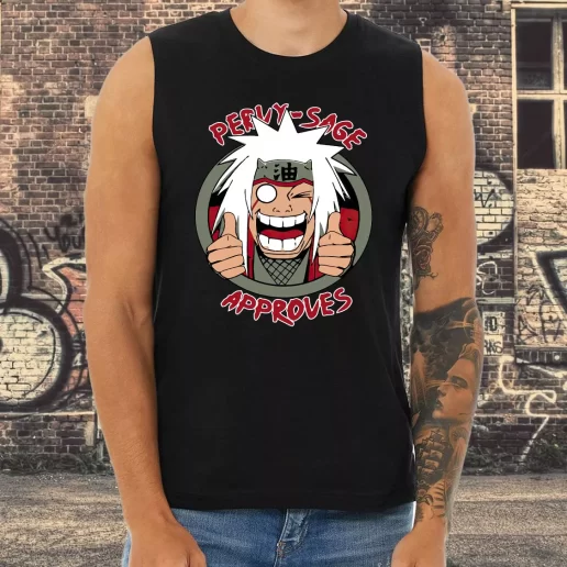 Athletic Tank Top Pervy Sage Approves Jiraiya From Naruto