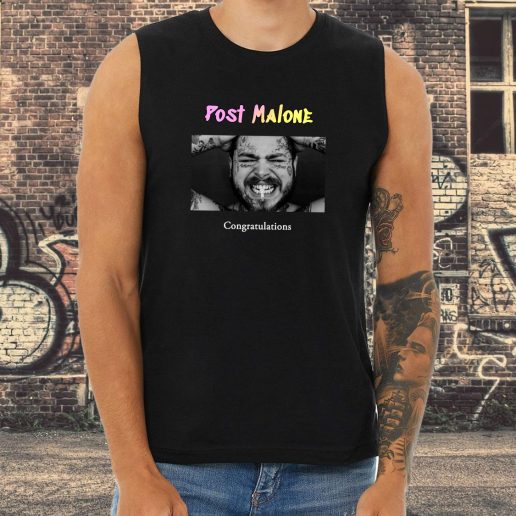 Athletic Tank Top Post Malone Congratulations 1