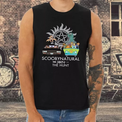 Athletic Tank Top Scoobynatural Join The Hunt Supernatural Sam Dean Winchester Sweatshirt