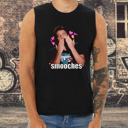 Athletic Tank Top Smooches Meme Pedro Pascal 1