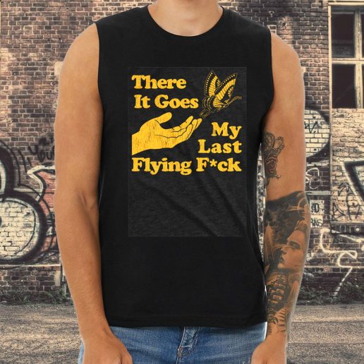 Athletic Tank Top There Does My Last Flying Fuck 1