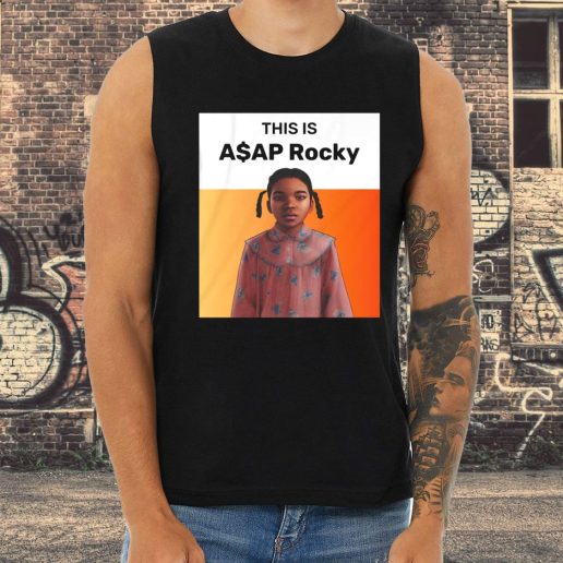 Athletic Tank Top This Is Asap Rocky Polar Express Girl Sarcastic 1