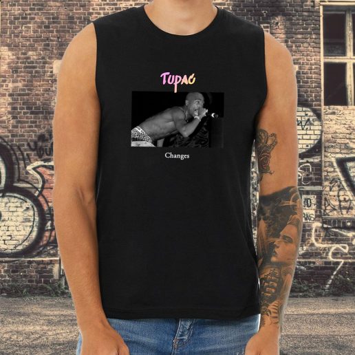 Athletic Tank Top Tupac Changes 1