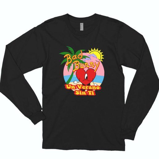 Bad Bunny Un Verano Sin Ti Funny Long Sleeve T Shirt 1