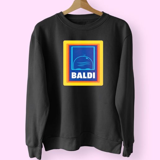 Baldi Aldi Bald Head Funny Sweatshirt 1