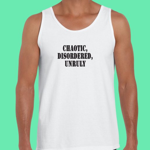 Beach Tank Top Chaotic Disordered Unruly 1