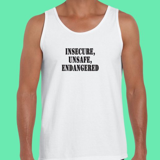 Beach Tank Top Insecure Unsafe Endangered 1