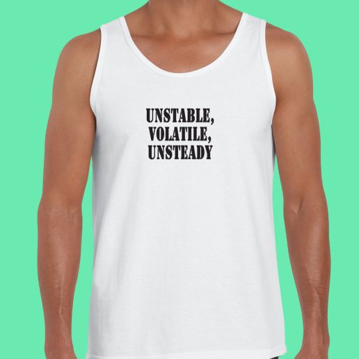 Beach Tank Top Unstable Volatile Unsteady 1