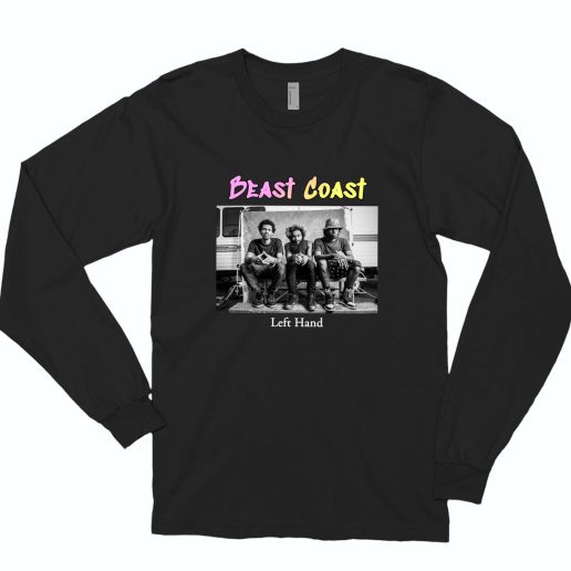 Beast Coast Left Hand Rapper Long Sleeve Shirt 1