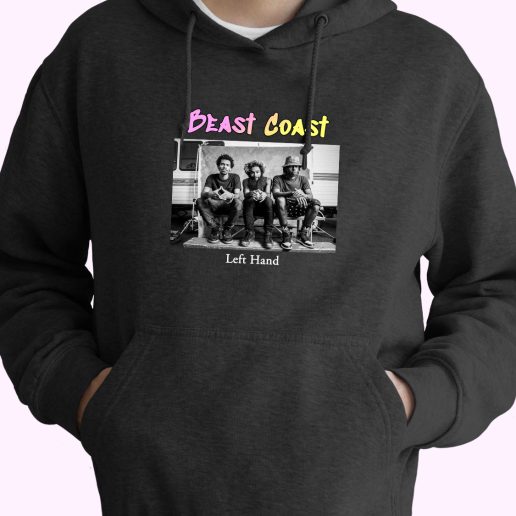 Beast Coast Left Hand Rapper Quote Hoodie 1