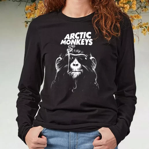 Black Long Sleeve T Shirt Arctic Monkeys Sweatshirt