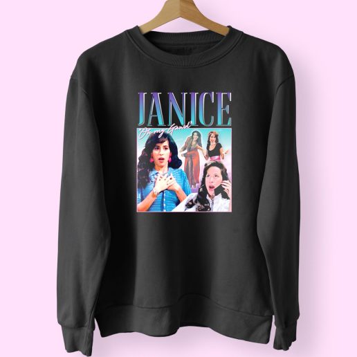 Chandler Bing Tv Show Janice Oh My Gowd Funny Sweatshirt 1