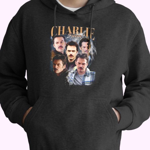 Charlie Swan Vintage Funny Hoodie Streetwear 1