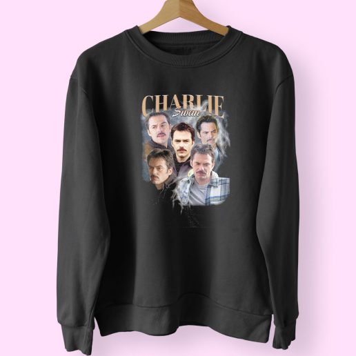 Charlie Swan Vintage Funny Sweatshirt 1