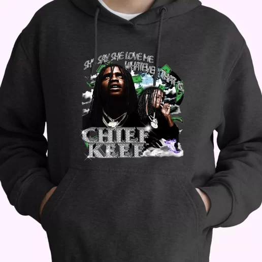 Chief Keef Whatever That Is 90s Retro Classic Hoodie Streetwear