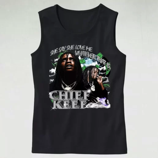 Chief Keef Whatever That Is 90s Retro Classic Tank Top Style