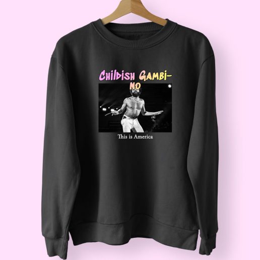 Childish Gambino This Is America Vintage Rapper Sweatshirt 1